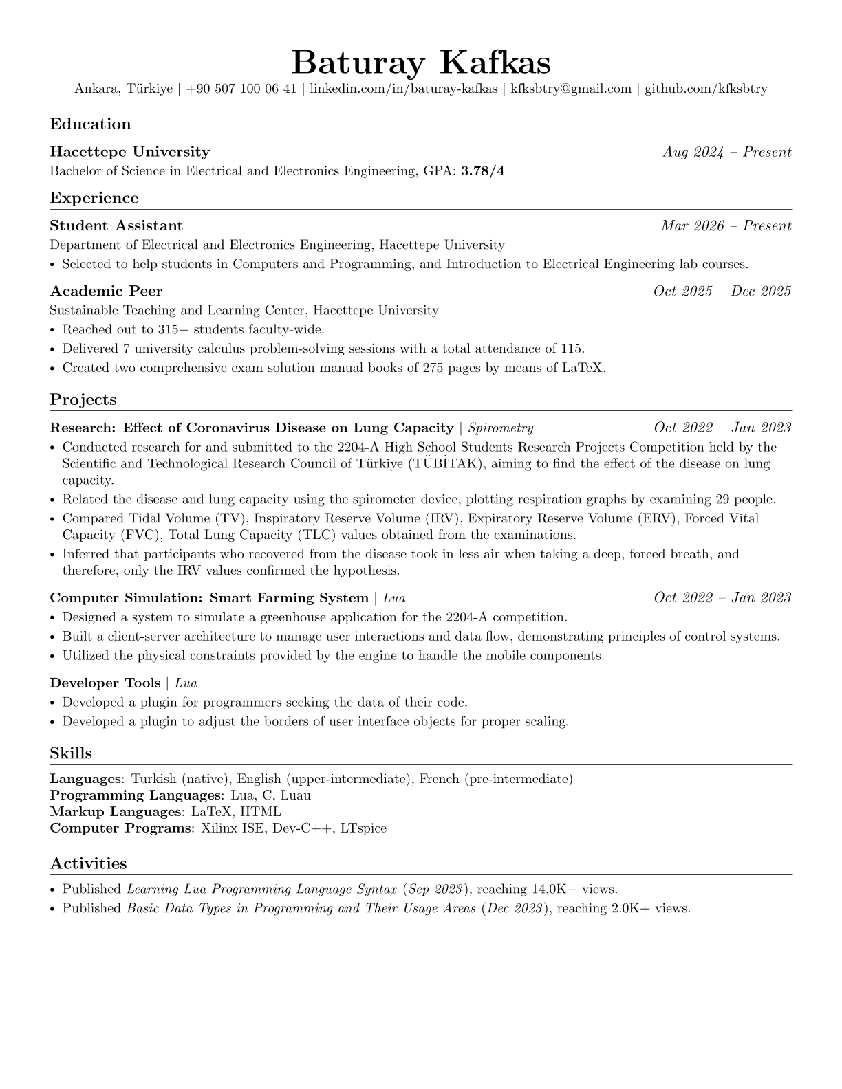 CV